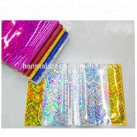 Wholesale High Quality Recyclable Colorful Metallized Holographic Paper Book Cover