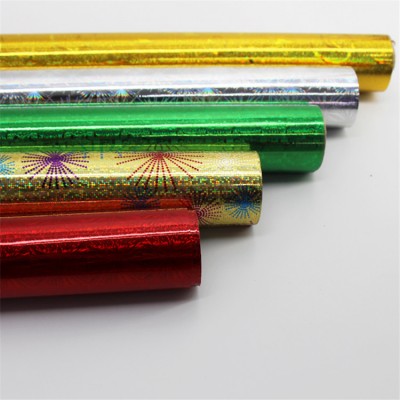 Professional made excellent quality self adhesive holographic film roll